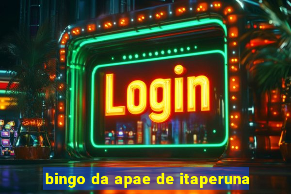 bingo da apae de itaperuna