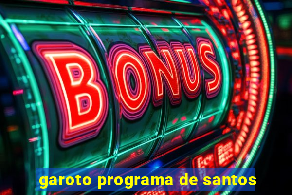 garoto programa de santos